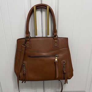 Maurices Brown Satchel Bag